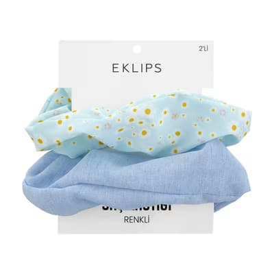 Eklips Papatya 2'li Lastik Toka Mavi