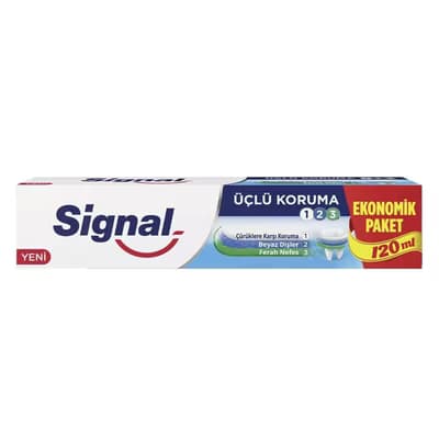 Signal Diş Macunu Üçlü Koruma 120 ml