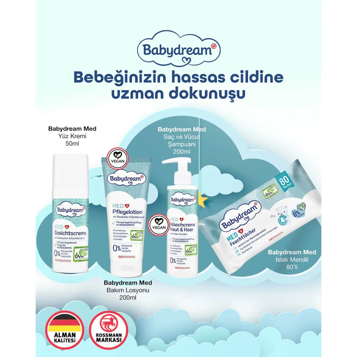 Babydream MED Yüz Kremi 50 ml 2
