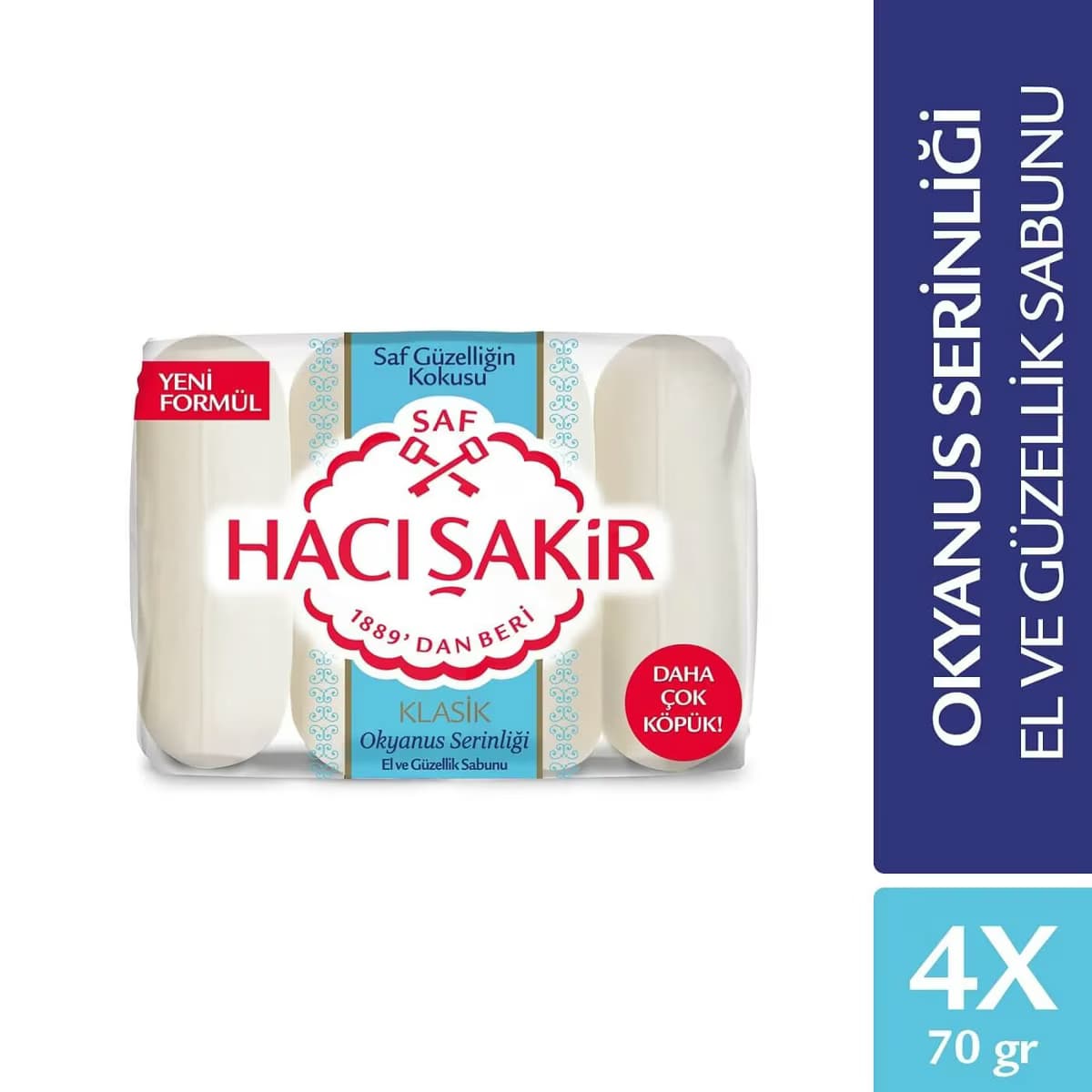 Hacı Şakir Katı Sabun Klasik 280 gr 2
