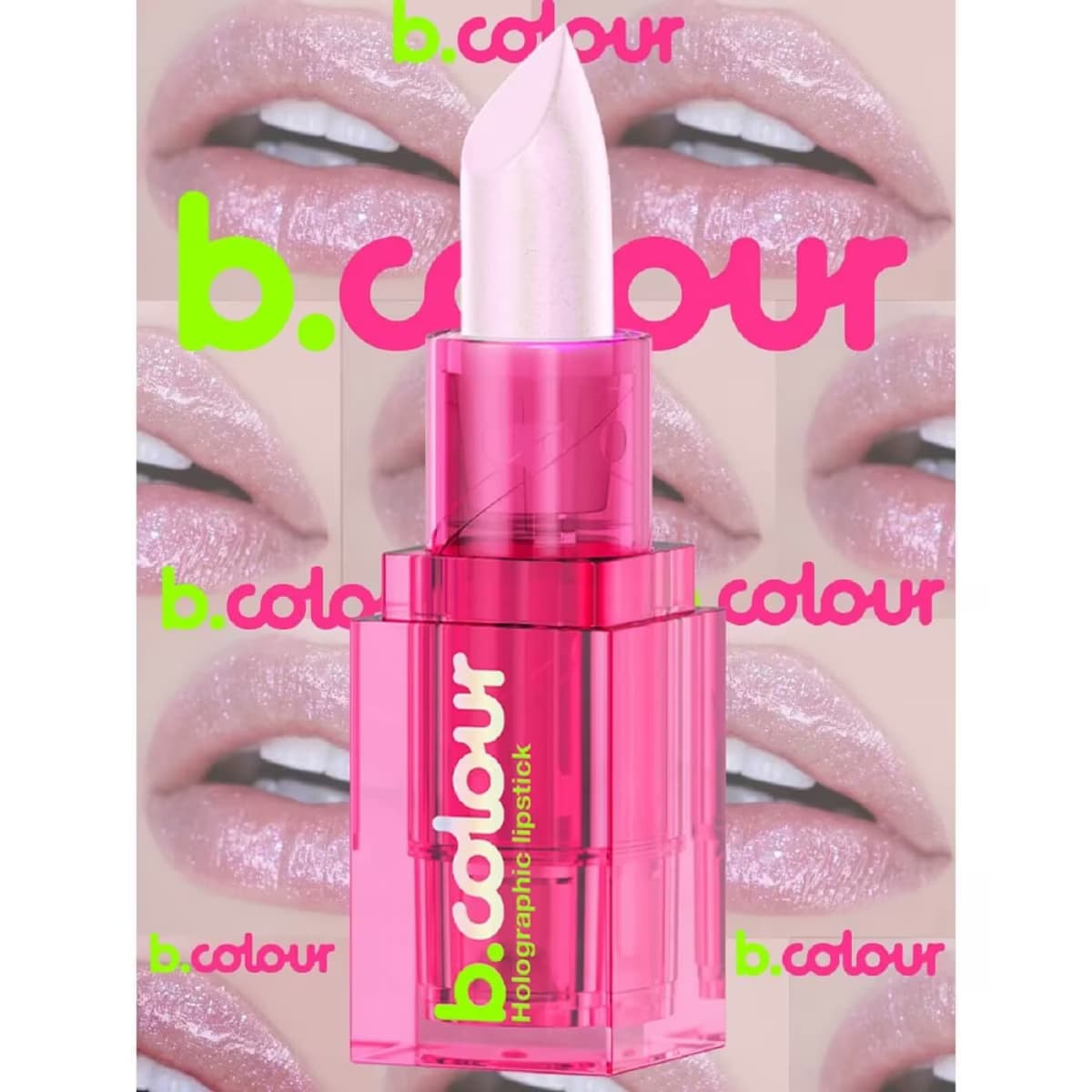 7Days B.Colour Holographic Ruj 01 Barbie 4