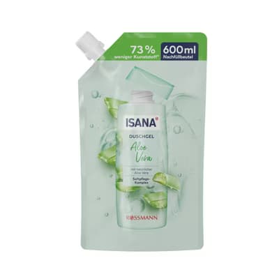 Isana Duş Jeli Yedek Aloe Vera 600 ml