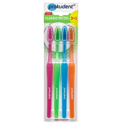 Prokudent Diş Fırçası Klasik Orta 4'lü set