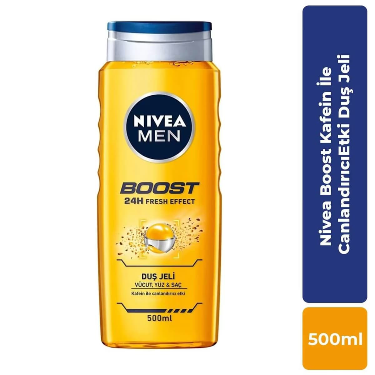 Nivea Men Boost Duş Jeli 500 ml 2