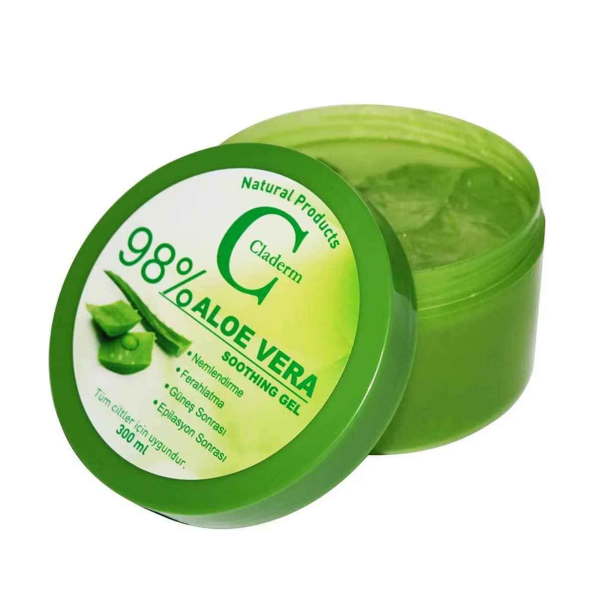 Claderm Aloevera Jel 300 ml 2