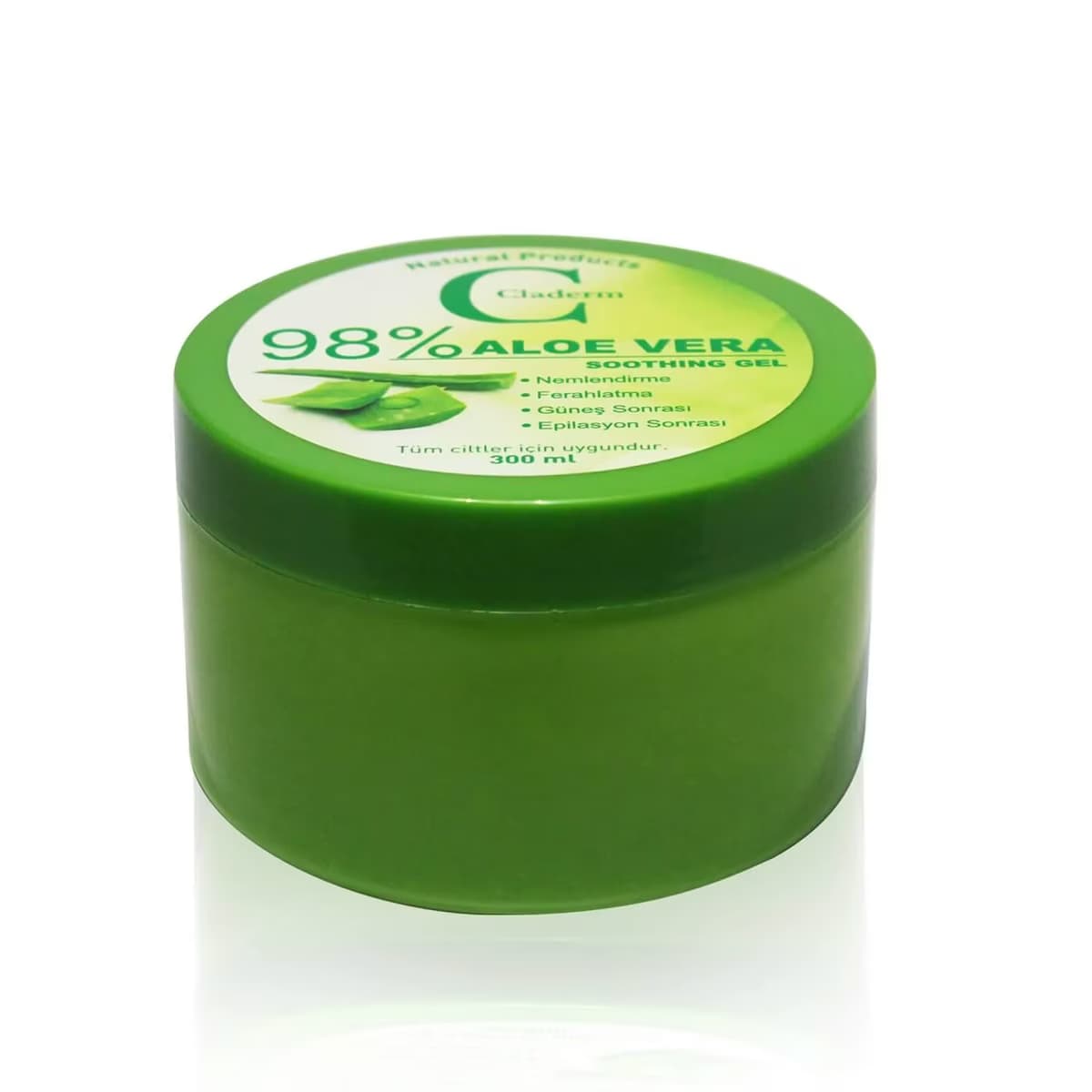 Claderm Aloevera Jel 300 ml 4