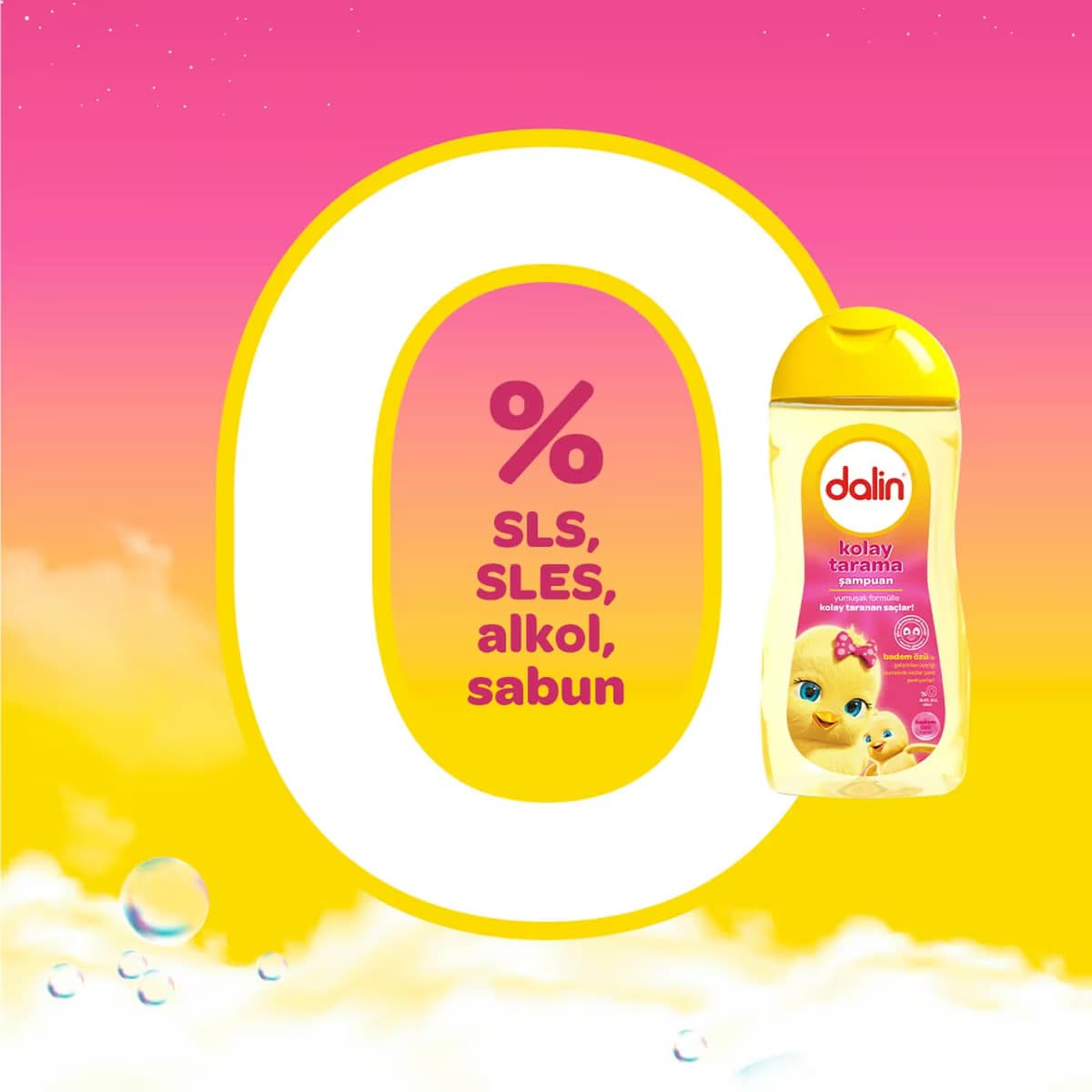 Dalin Şampuan Kolay Tarama Badem 200 ml 3
