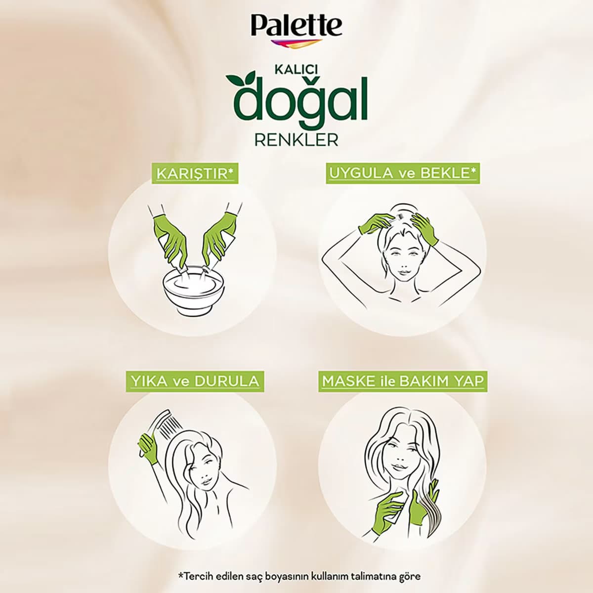 Palette Saç Boyası Natural Colors 8-77 30 ml 5