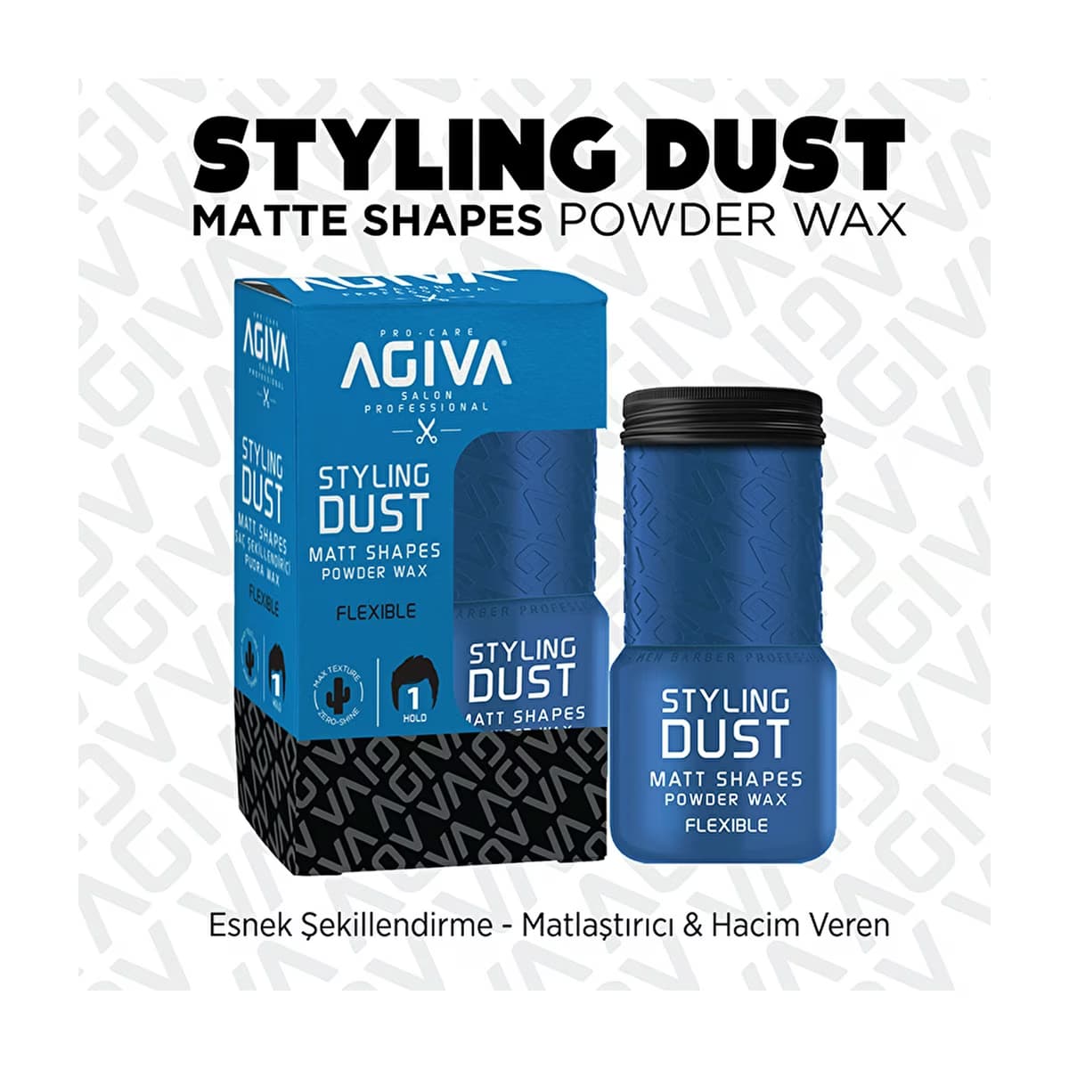 Agiva Esnek Tutuş 01 Toz Wax 20 gr - Gratis 2