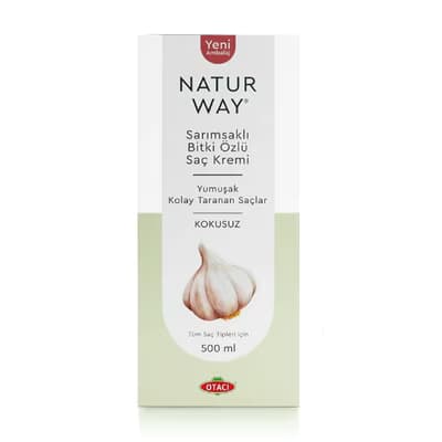 Naturway Saç Kremi Sarımsaklı Bitki Özlü 300 ml
