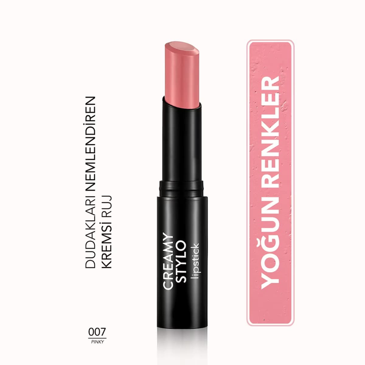Flormar Ruj Creamy Stylo 07 Pinky 3 gr 4