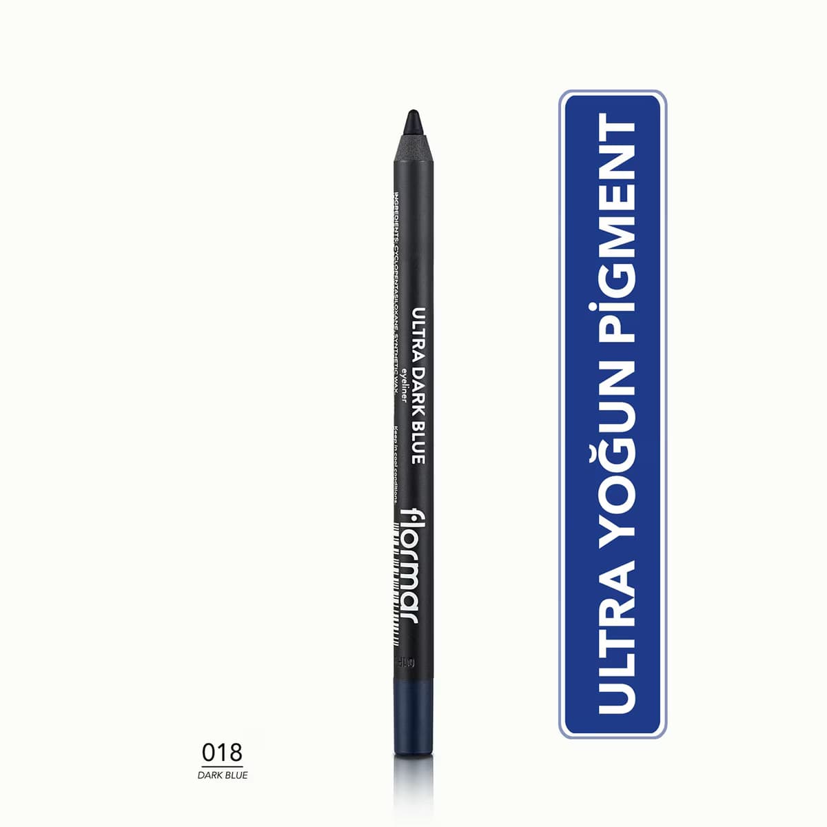 Flormar Göz Kalemi Ultra Dark Blue 1.14 gr 5