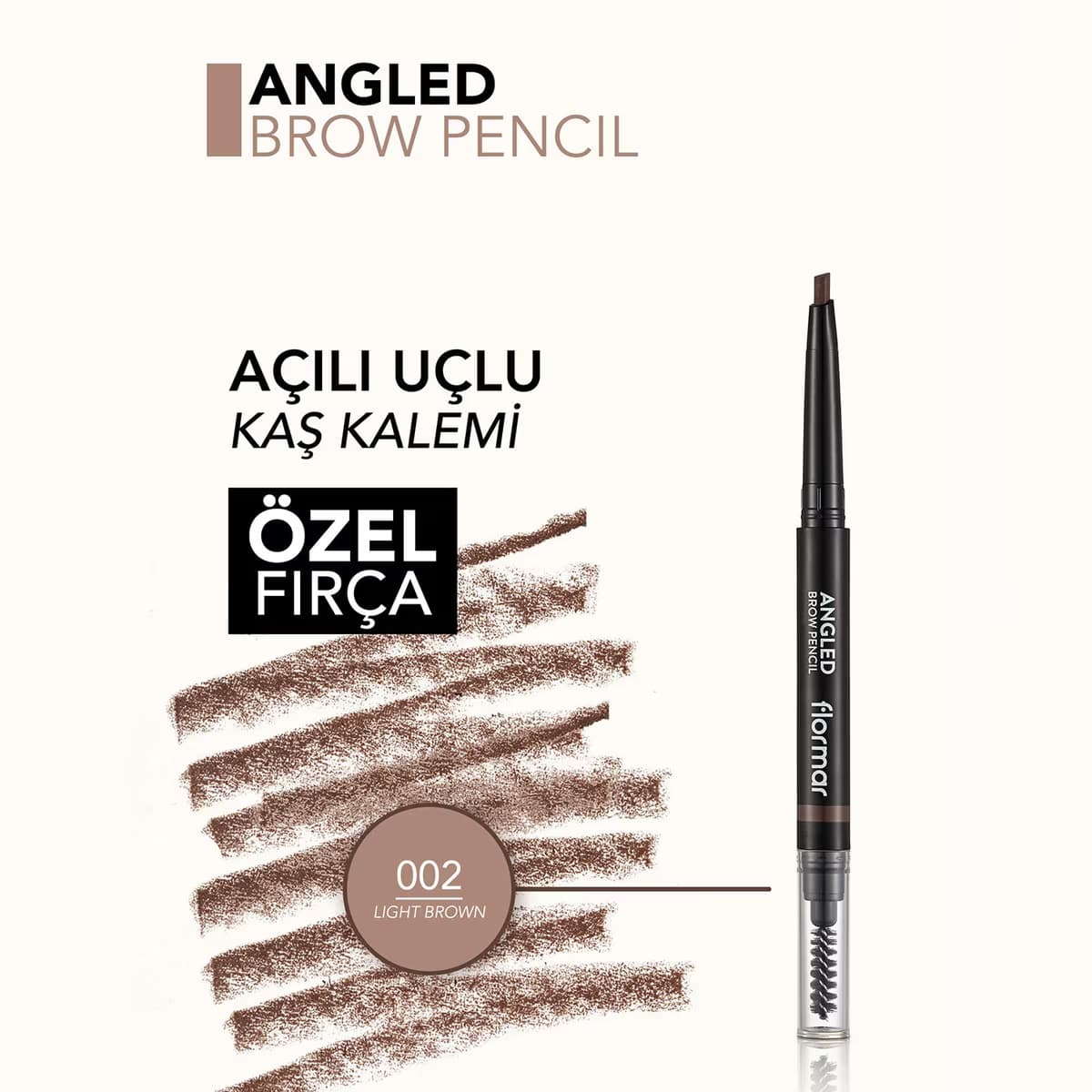 Flormar Kaş Kalemi Angled 02 0.28 gr 4