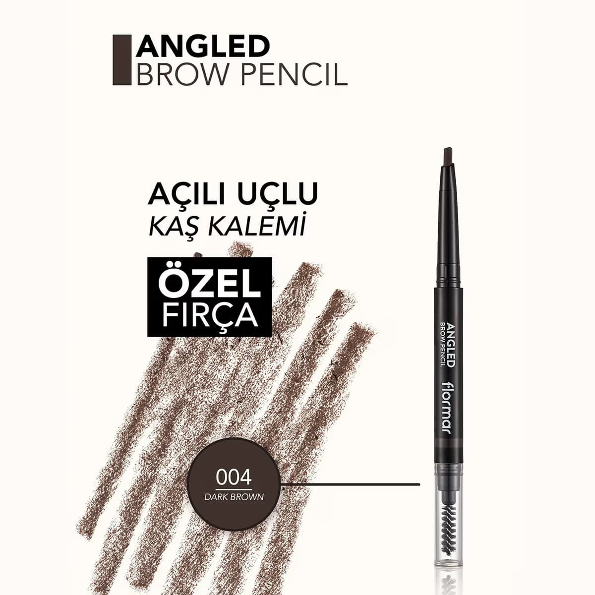 Flormar Kaş Kalemi Angled 04 0.28 gr 4