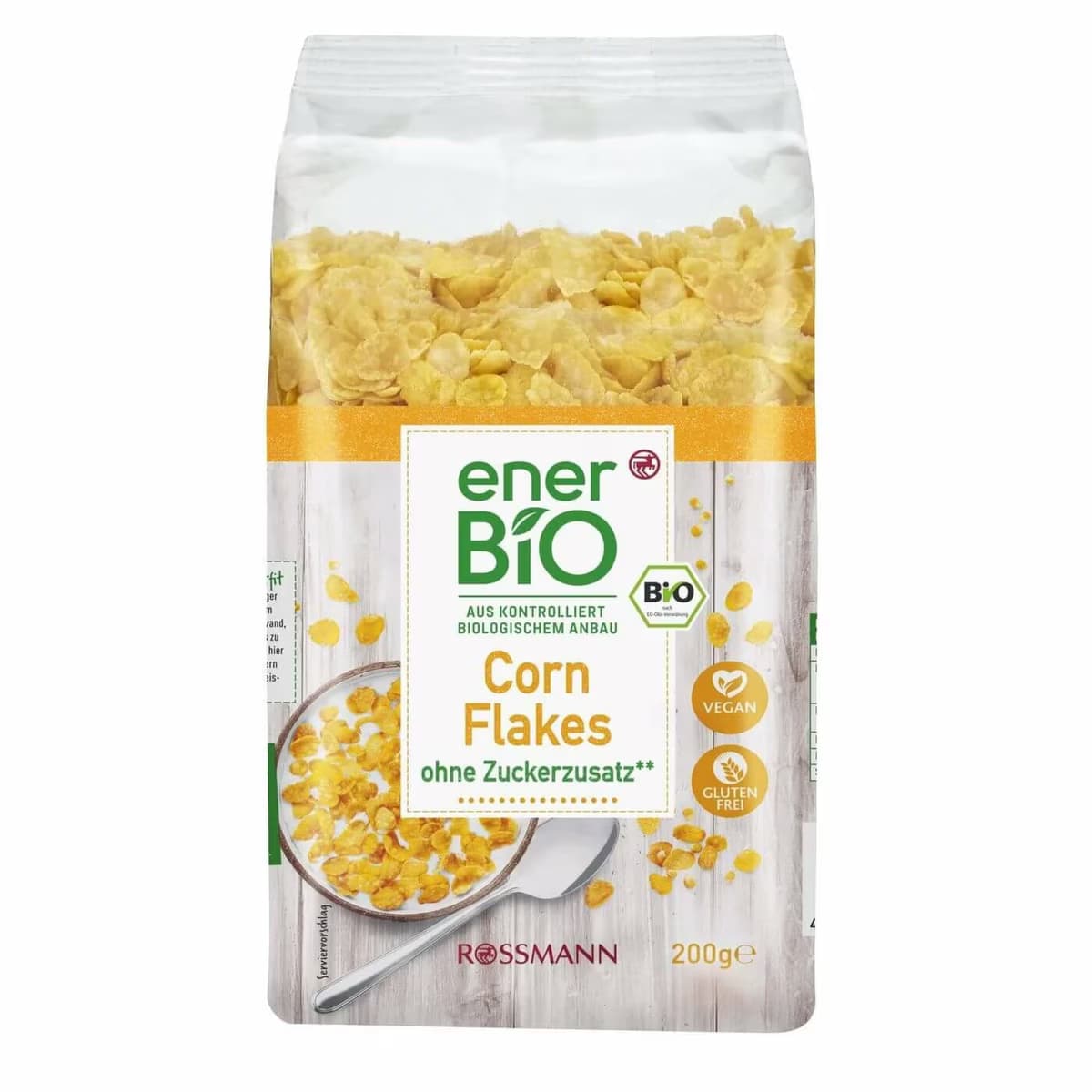 Enerbio Organik Mısır Gevreği 200 gr