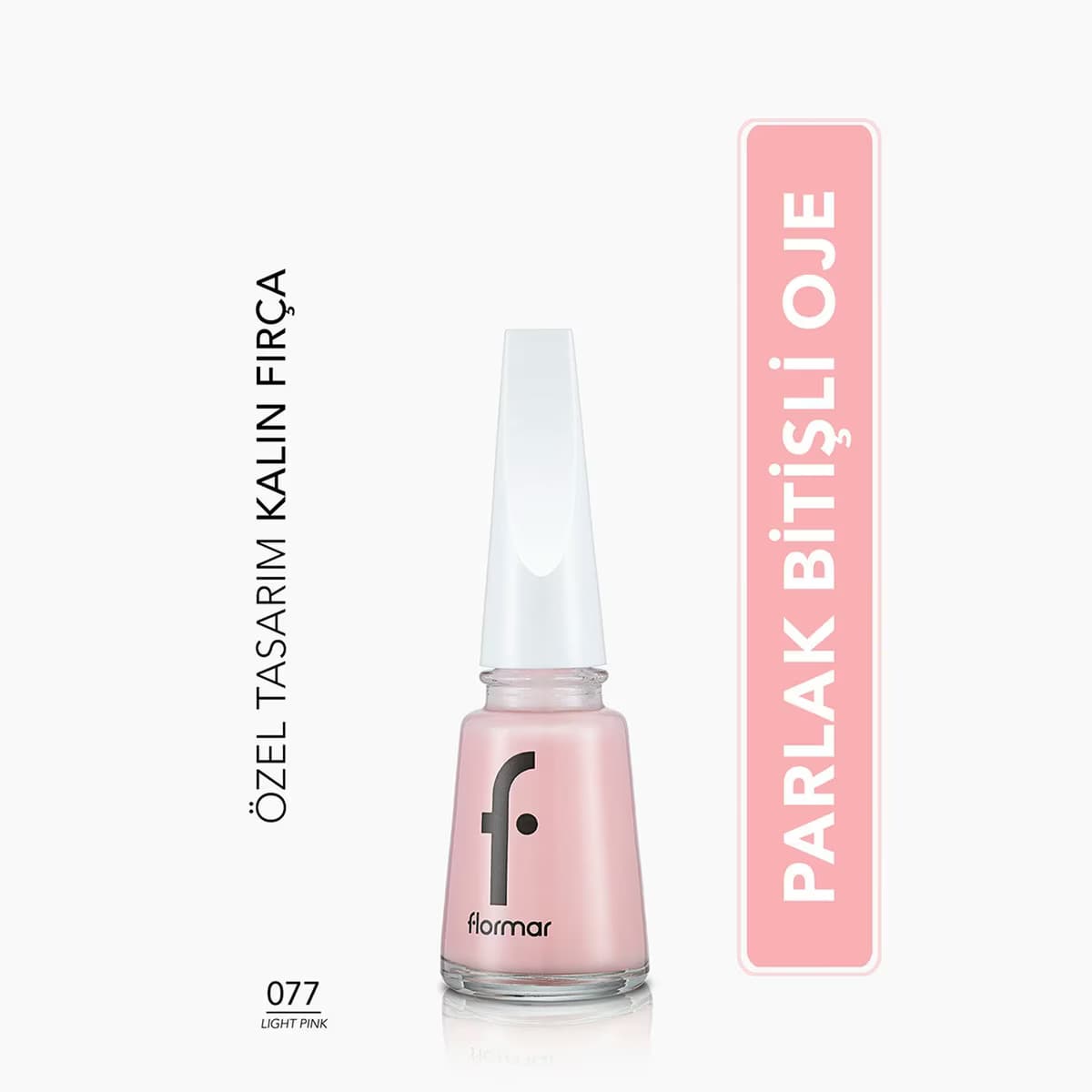 Flormar Oje 077 Light Pink New 2