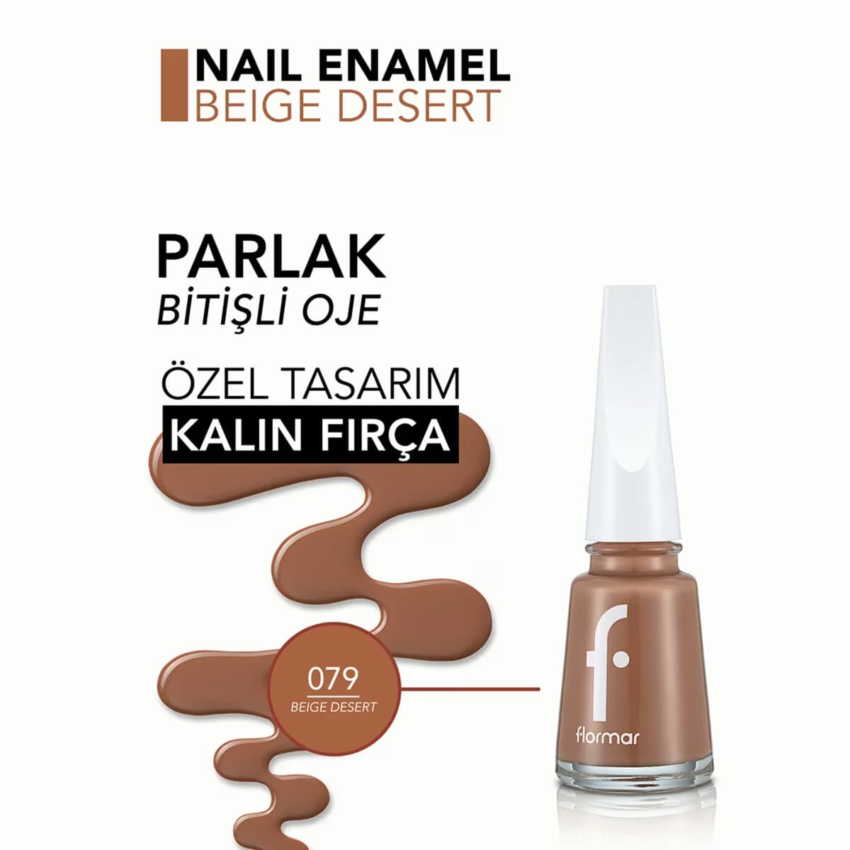 Flormar Oje 079 Beige Desert New 4
