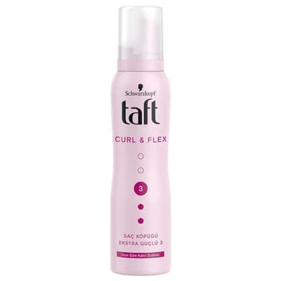 Taft Saç Köpüğü Curl & Flex 150 ml