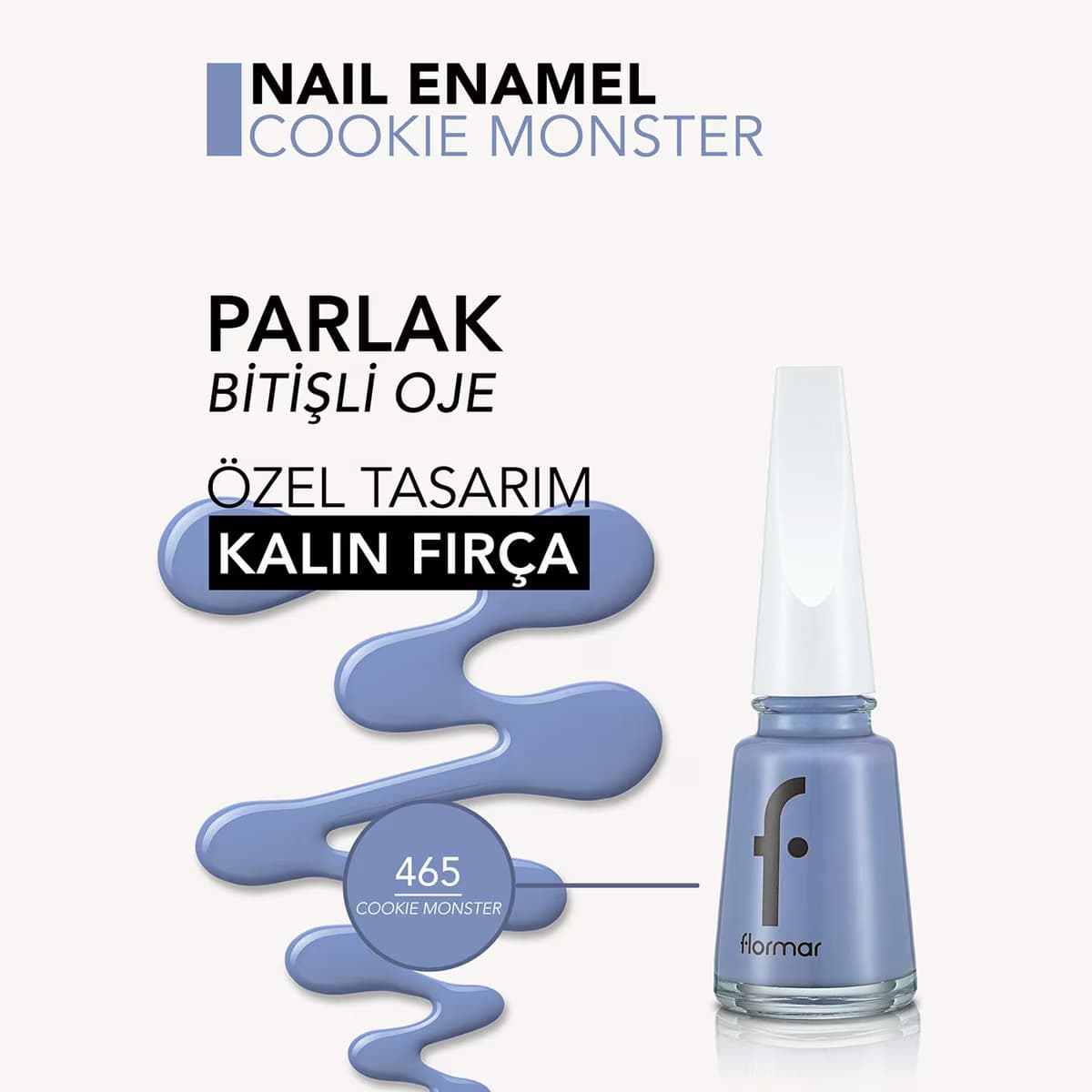 Flormar Oje Nail Enamel 465 1 adet 2