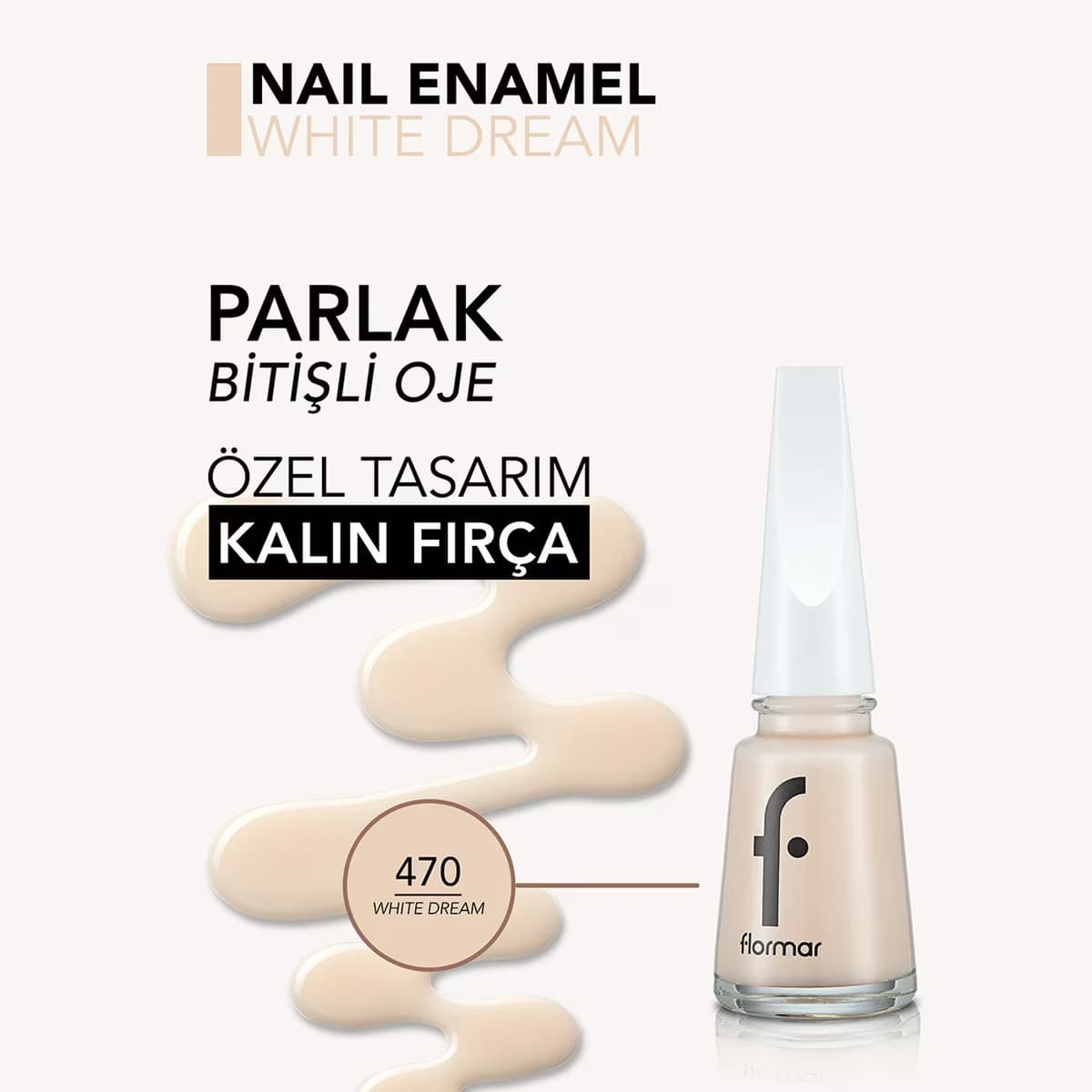 Flormar Oje Nail Enamel 470 1 adet 5