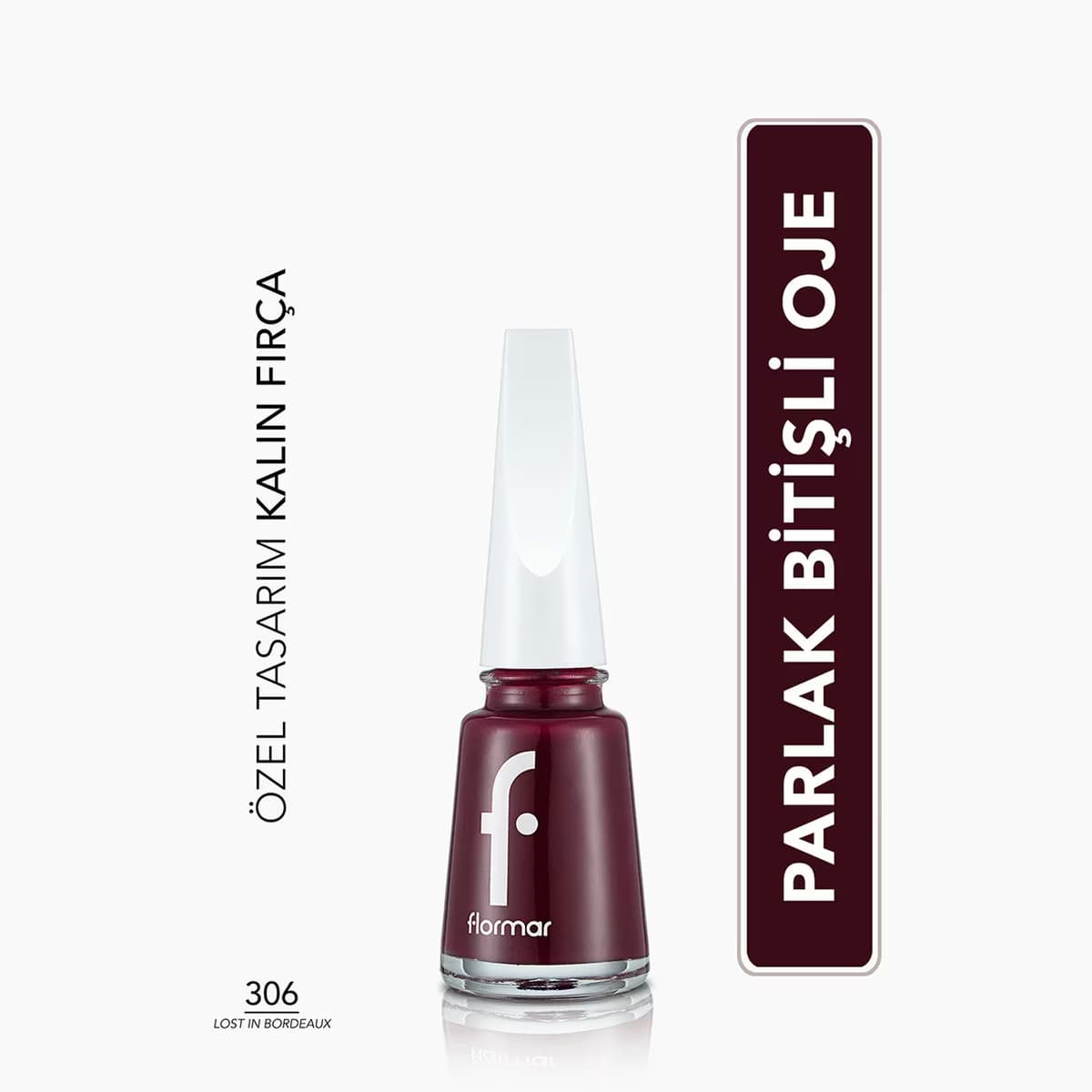 Flormar Oje Lost in Bordeaux New 306 5