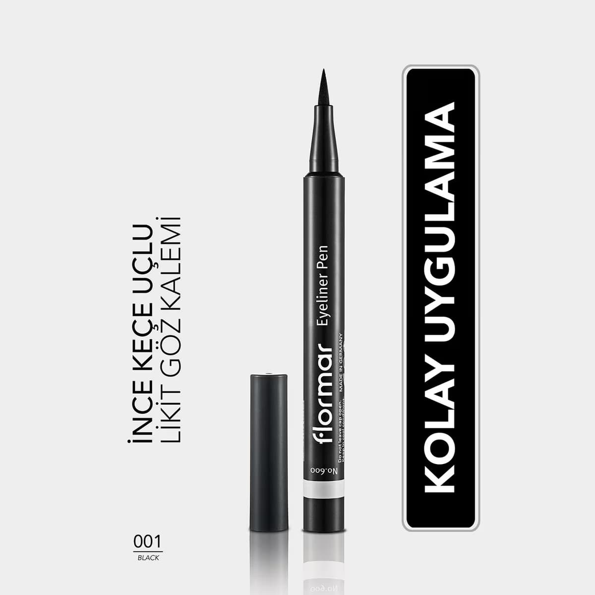 Flormar Eyeliner Siyah 1 adet 4