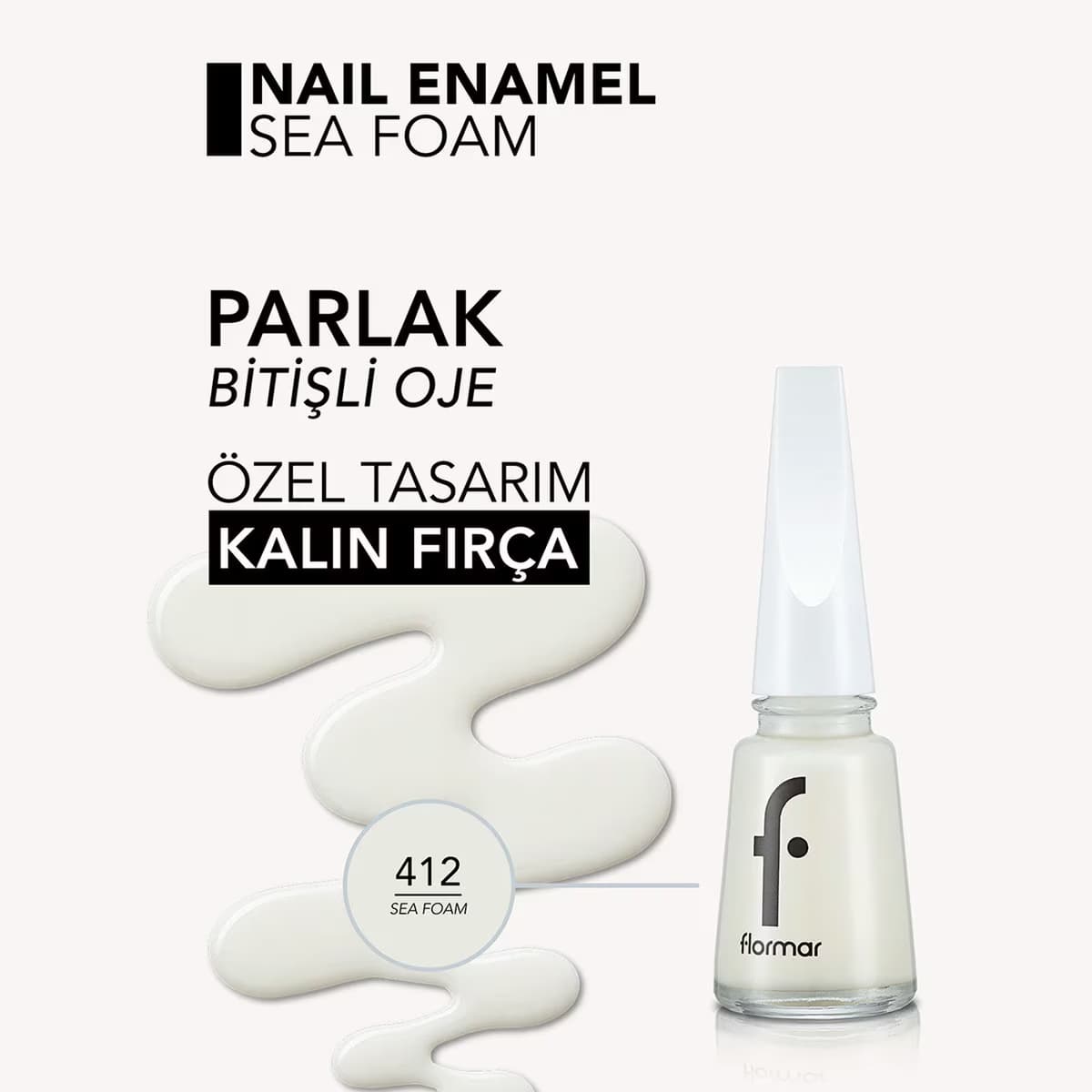 Flormar Oje Sea Foem New 412 5