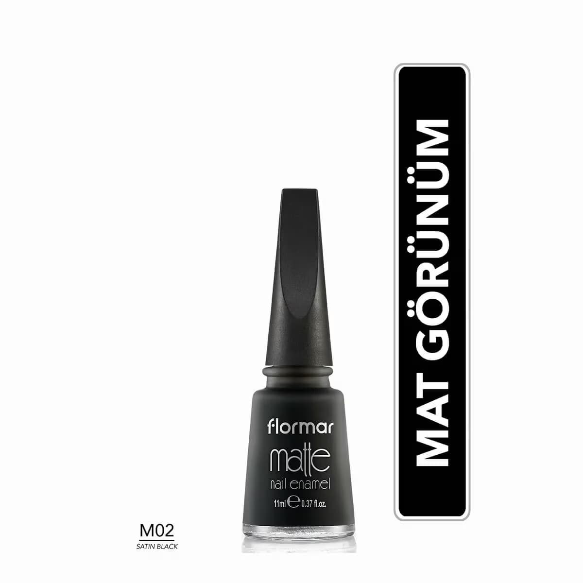 Flormar Oje Mat M02 1 adet 3