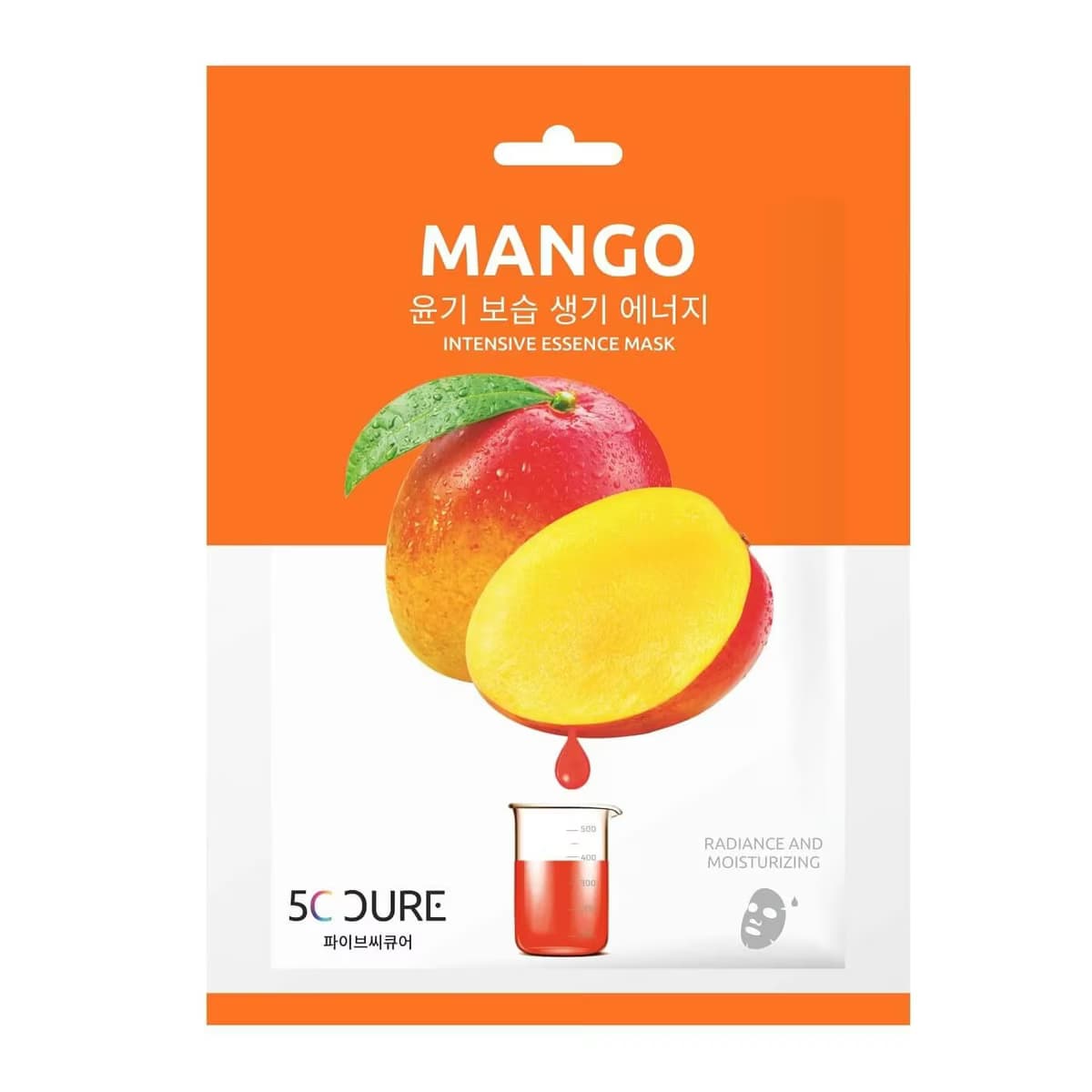 5C Cure Ampul Kağıt Maske Mango 25 ml