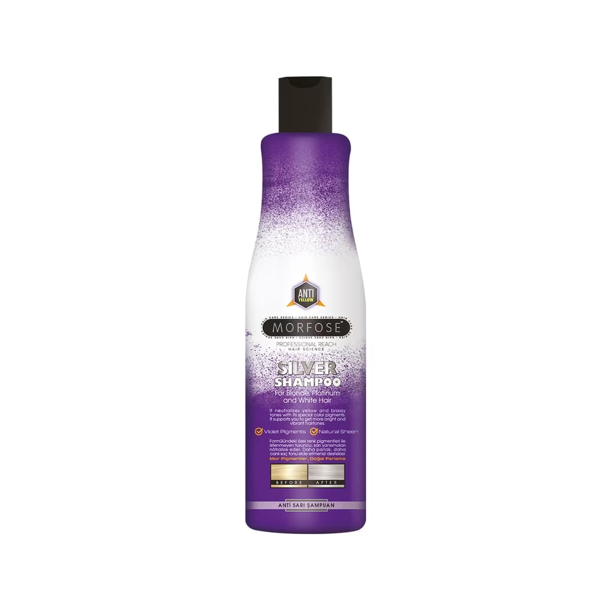 Morfose Silver Şampuan 500 ml - Gratis 2