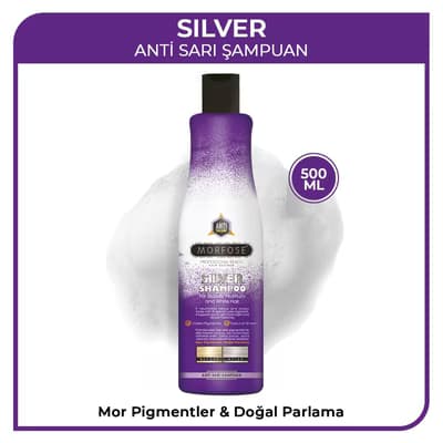 Morfose Silver Şampuan 500 ml - Gratis