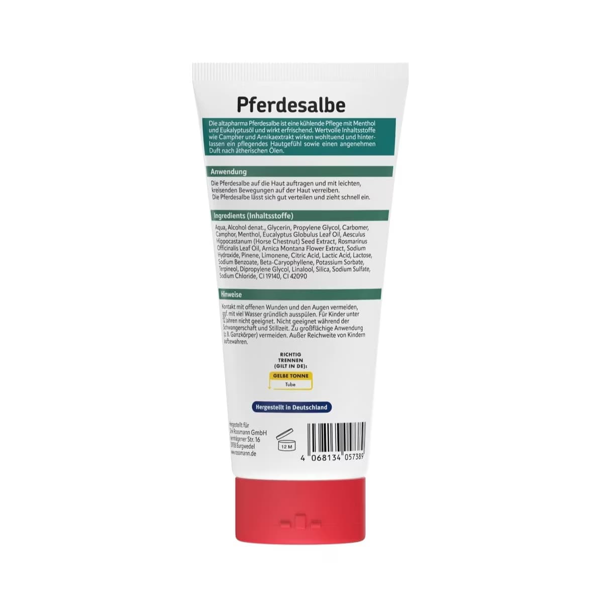 Altapharma At Kestanesi Balsamı 200 ml 2