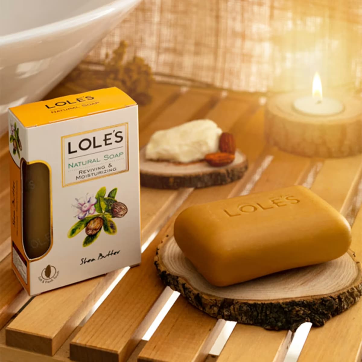 Lole's Katı Sabun Shea Yağı Bitkisel 150 gr 3