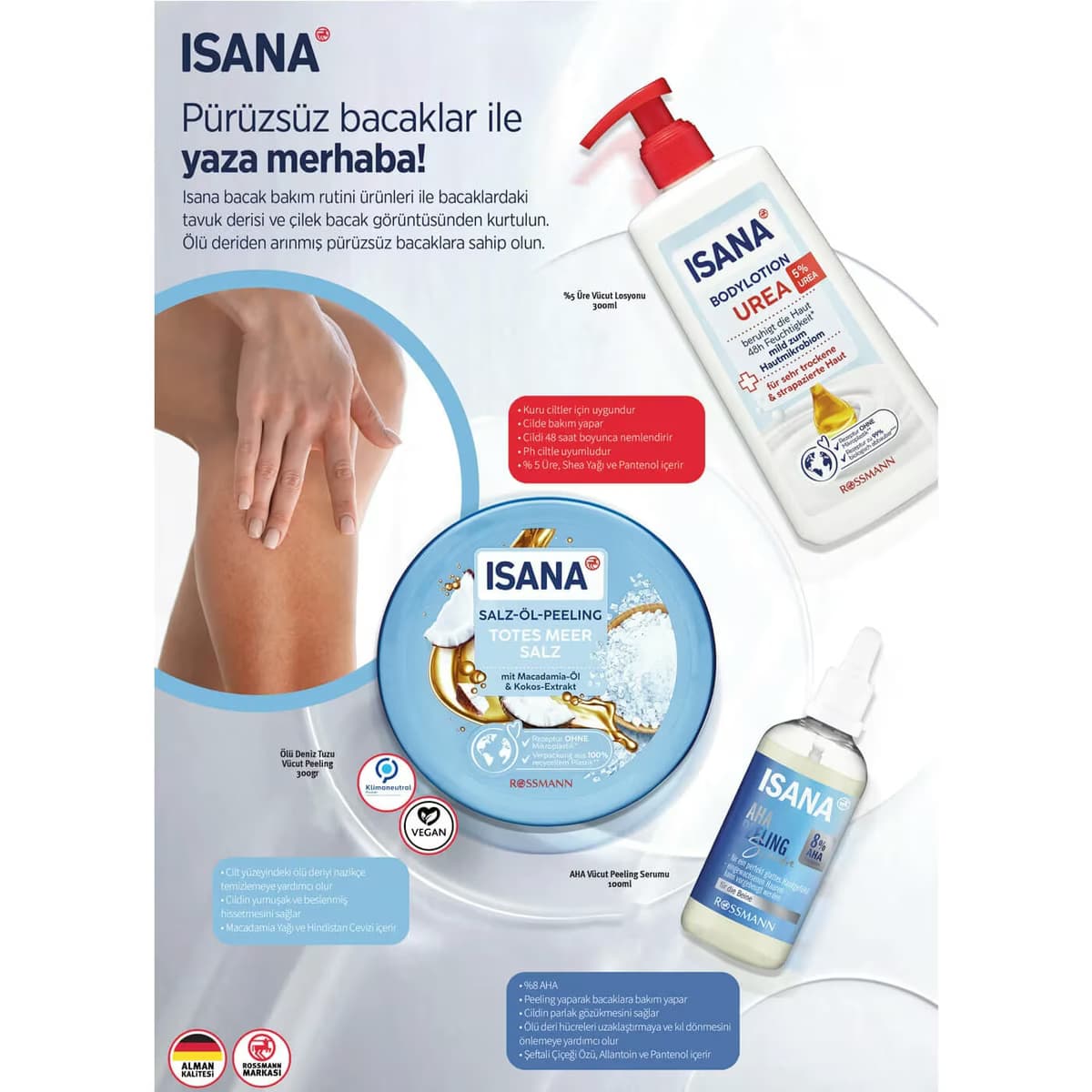 Isana Vücut Losyonu %5 Üre 300 ml 2