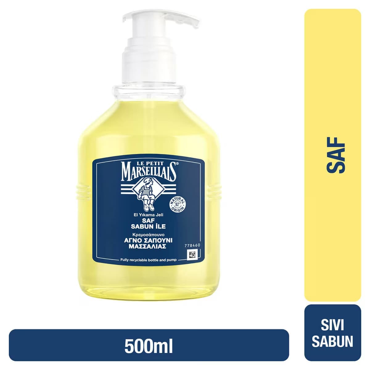 Le Petit Marseillais Saf Sıvı Sabun 500 ml 2