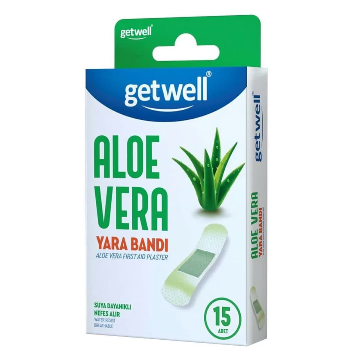 Getwell Yara Bandı Aloe Vera 15 adet
