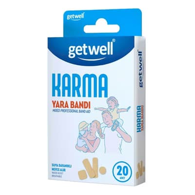 Getwell Yara Bandı Karma 20 adet