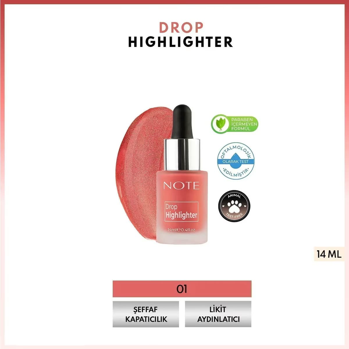 Note Highlighter Drop 01 14 ml 3