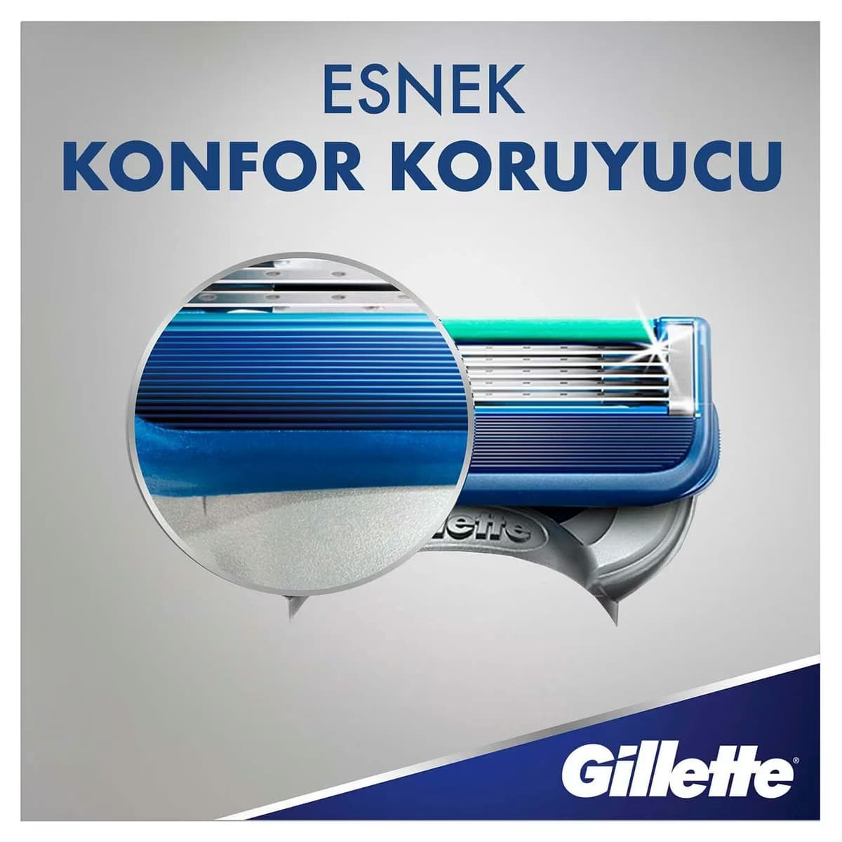 Gillette Yedek Tıraş Bıçağı Fusion Start 4'lü 3