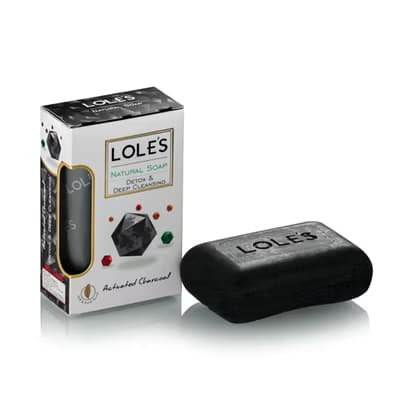 Lole's Katı Sabun Aktif Kömür Karbon 150 gr