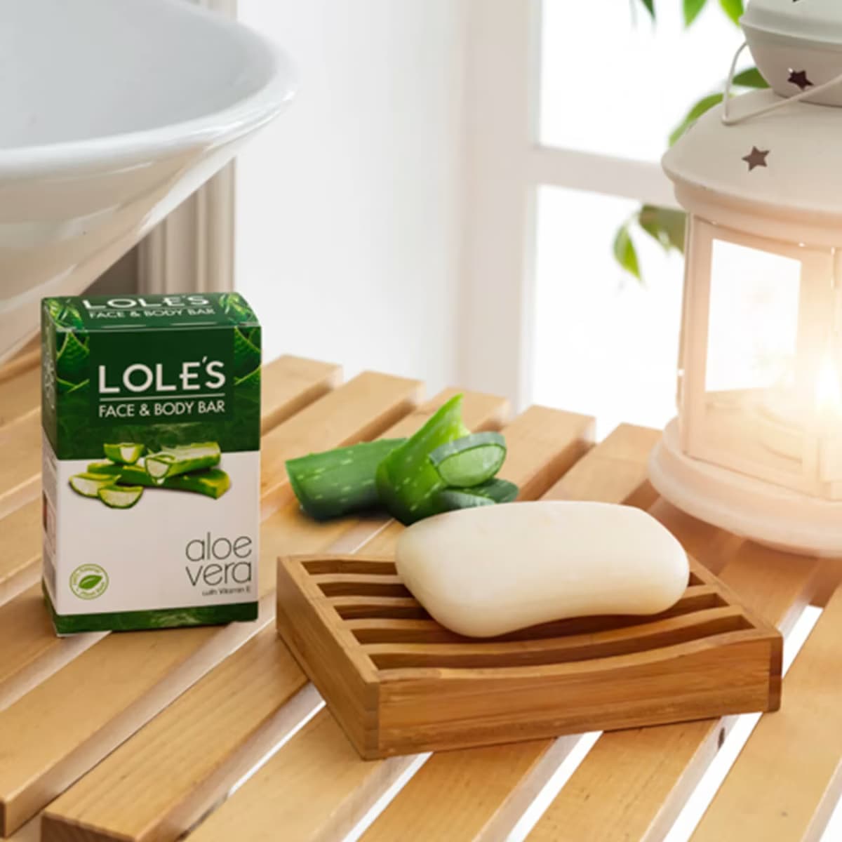 Lole's Katı Sabun Aloevera Bitkisel 100 gr 4