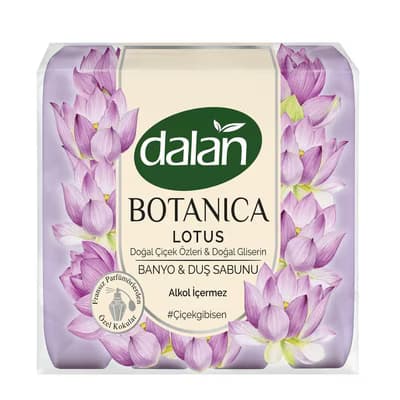 Dalan Katı Sabun Botanica Lotus 150x4 gr