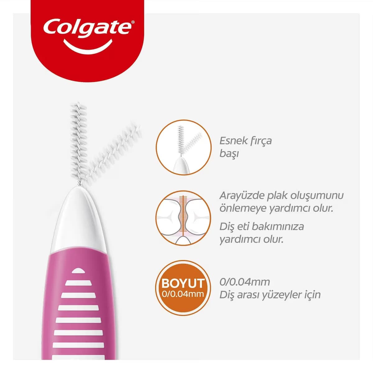 Colgate Arayüz Fırçası 4 mm 1 adet 4