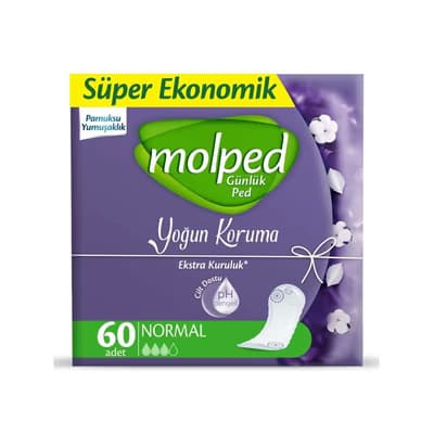 Molped Günlük Ped Yoğun Koruma 60'lı