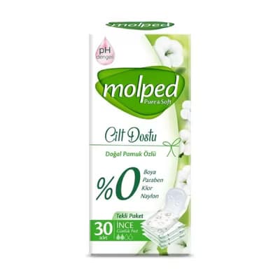Molped Günlük Ped Pure & Soft 30'lu