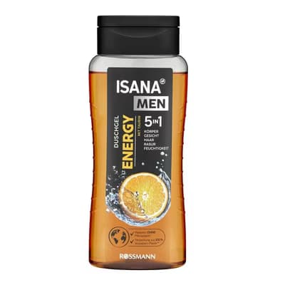 Isana Men Duş Jeli 5 in 1 Energy 300 ml