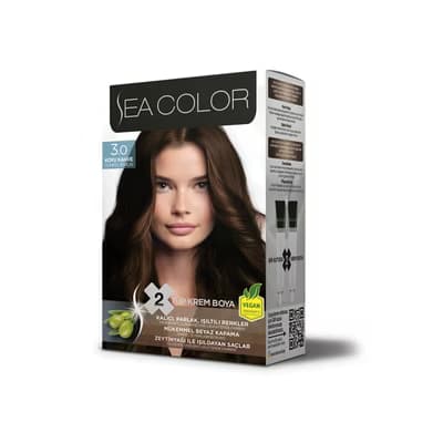 Sea Color Kit Boya 3.0 Koyu Kahve 1 adet