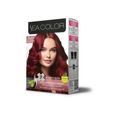 Sea Color Kit Boya 5.65 Çilek Kırmızısı 1 adet
