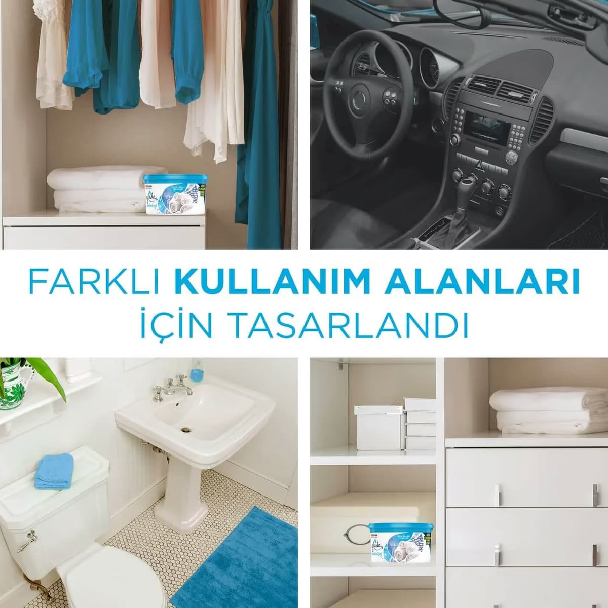 Glade Mini Jel Temiz Çarşaf Ferahlığı 70 gr 5
