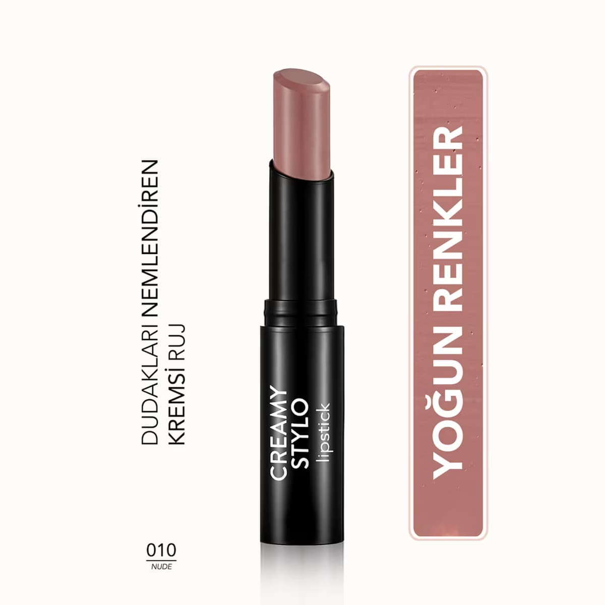 Flormar Ruj Creamy Stylo 10 Nude 3 gr 4